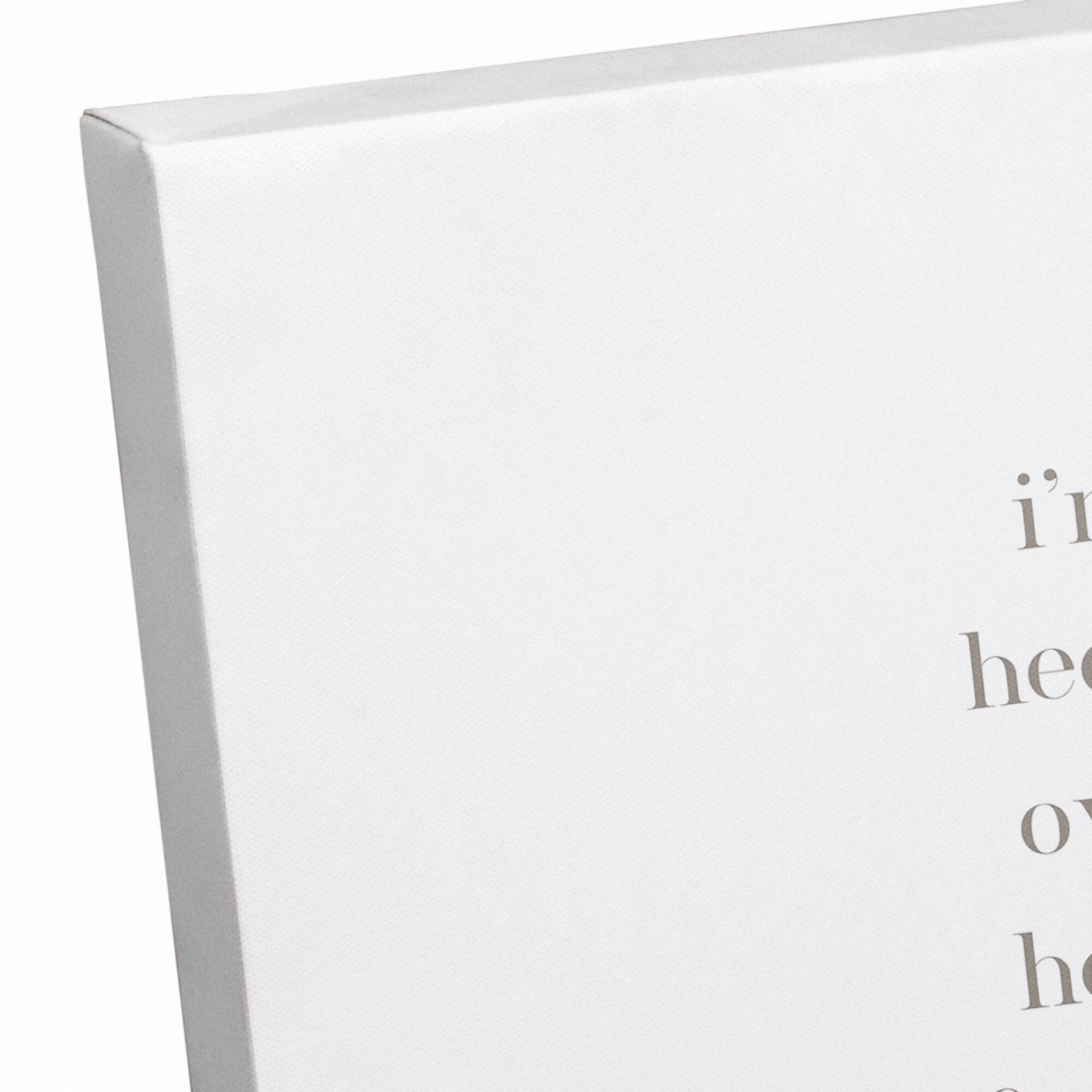 Hedge Over Heels 11" x 14" Canvas Wall Art